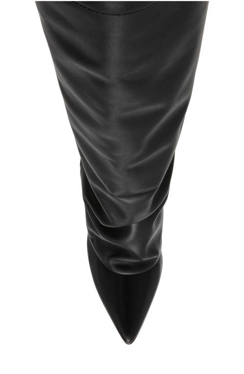STEVE MADDEN STEVE MADDEN CORENNE FOLDOVER SHAFT POINTED TOE KNEE HIGH BOOT
