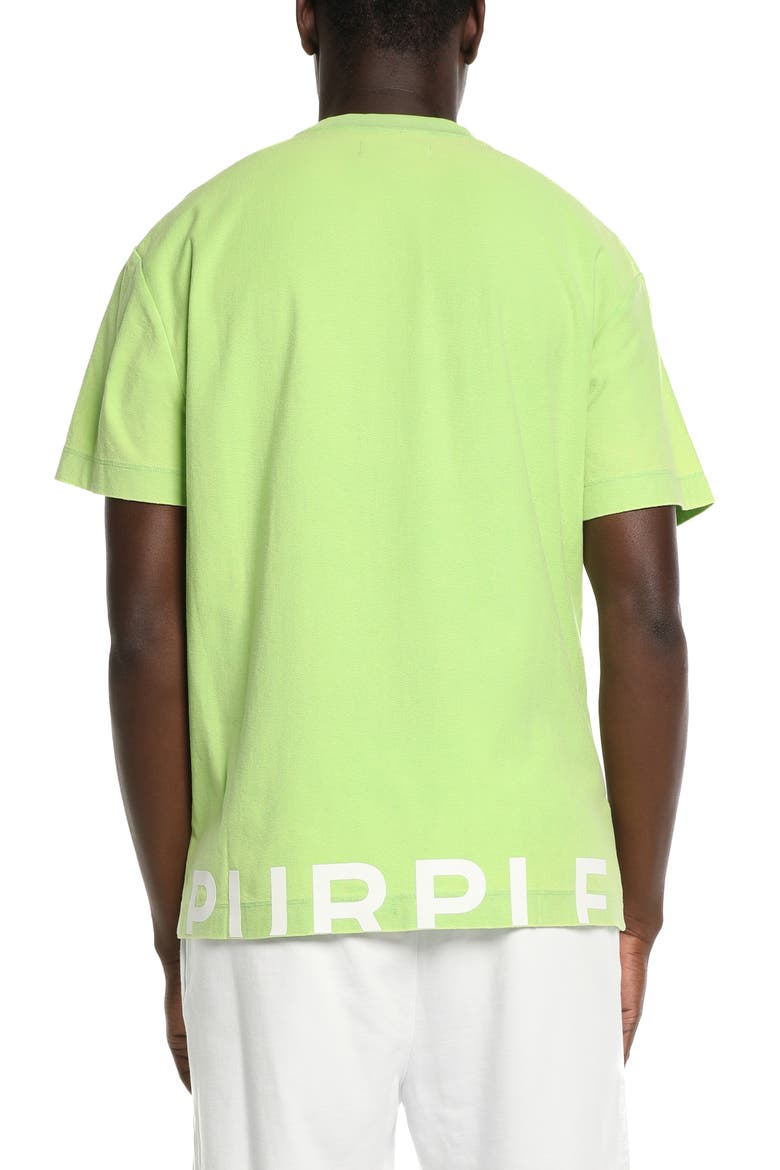 Cotton Jersey Logo Graphic T-Shirt, Alternate, color, GREEN