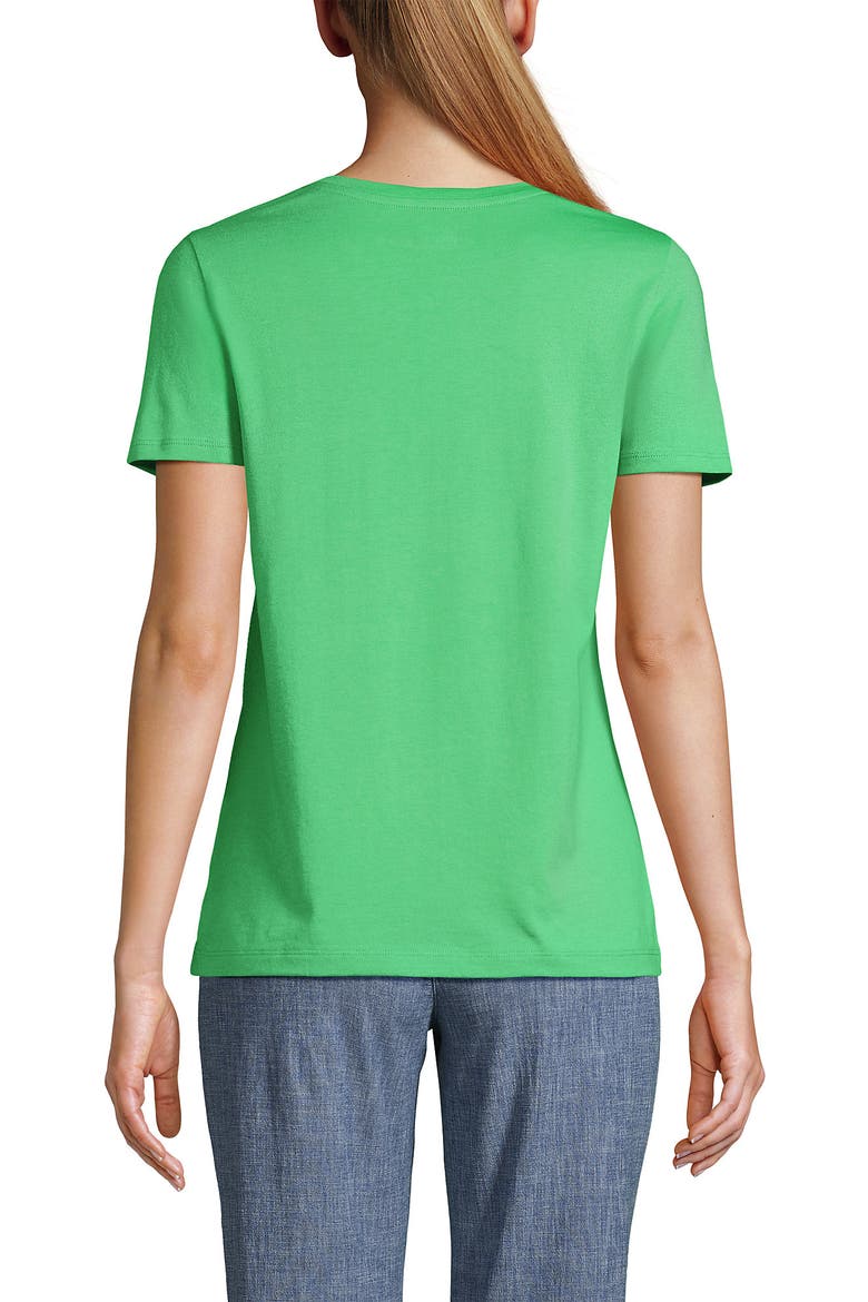 Relaxed Supima Cotton Crew Neck T-Shirt, Alternate, color, Wintergreen