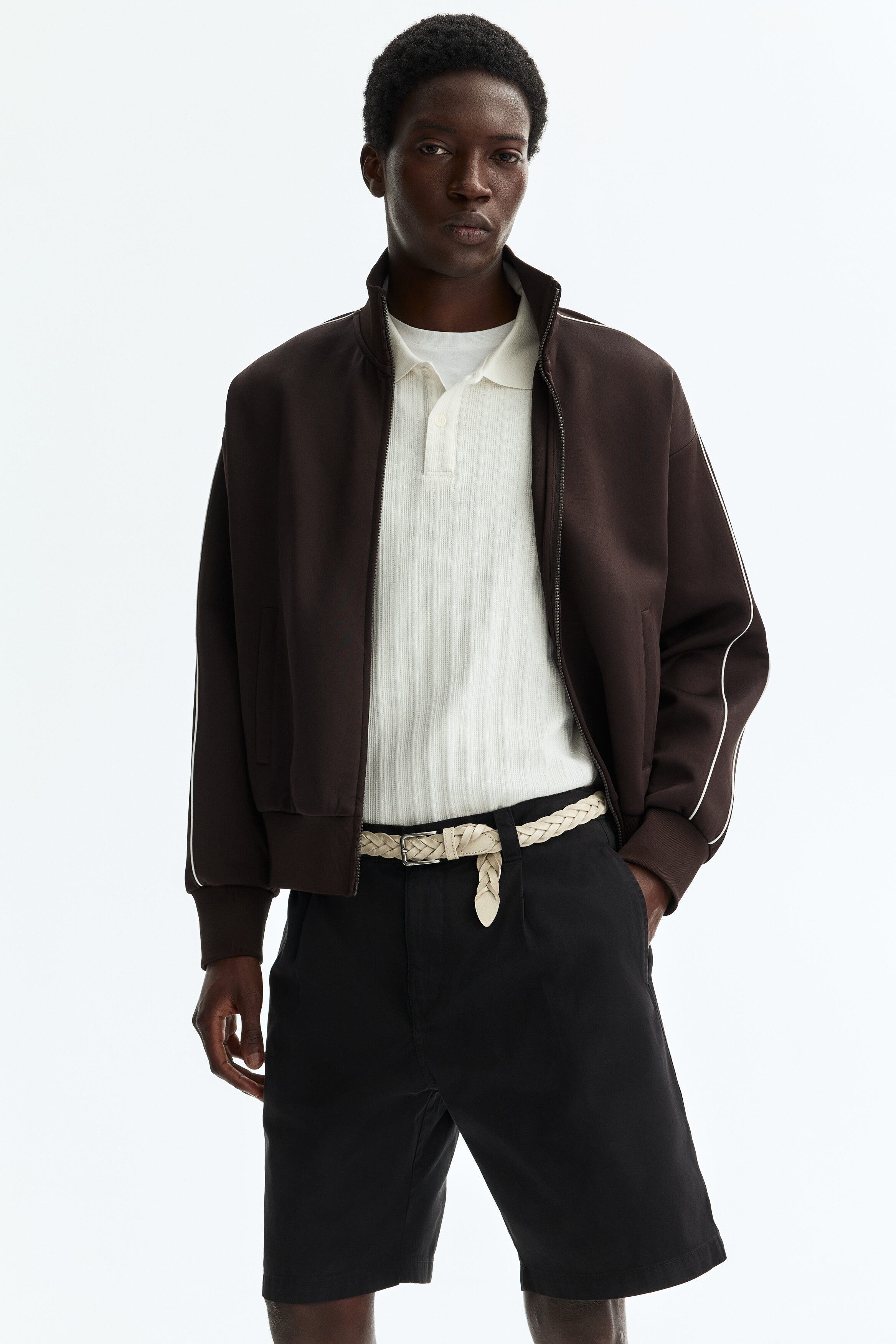 Relaxed Fit Cotton Chino Shorts - image 2