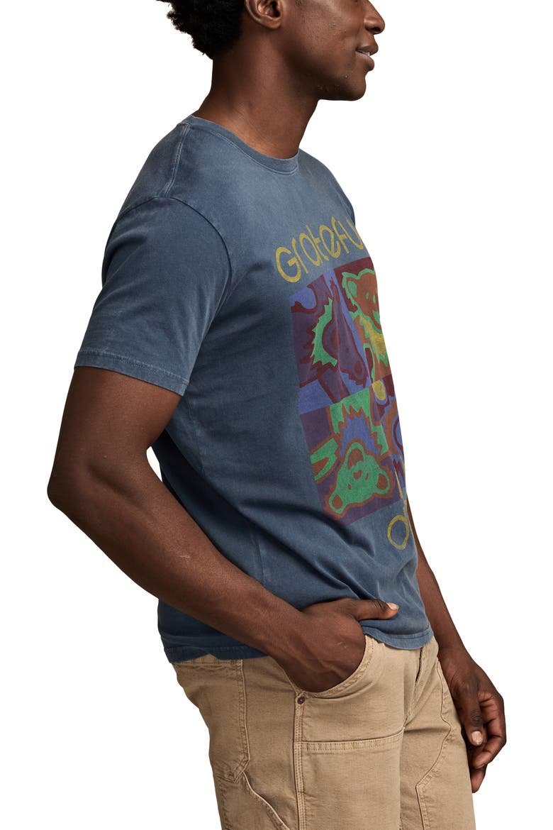 Grateful Dead Pop Cotton Graphic T-Shirt, Alternate, color, INSIGNIA BLUE
