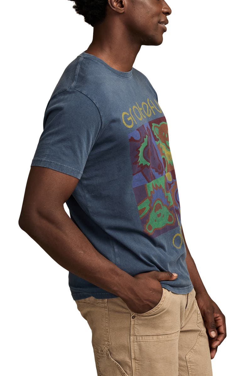 Lucky Brand Grateful Dead Pop Cotton Graphic T-Shirt, Alternate, color,