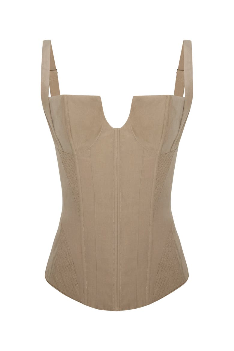Corset Top, Main, color, BEIGE