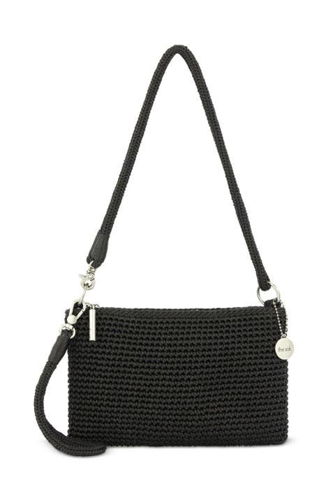Vita Hand Crochet Crossbody Wristlet