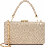 Dune London Beaut Top Handle Frame Clutch