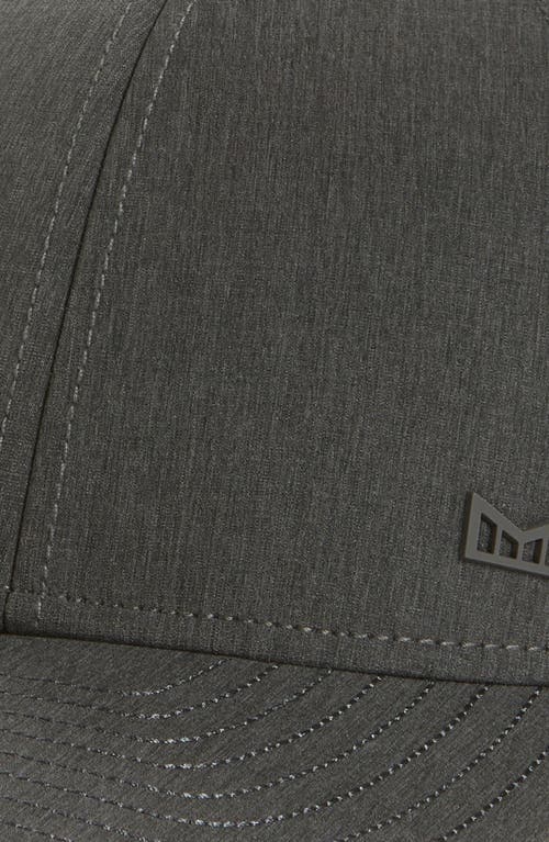 Melin A-game Icon Hydro Performance Snapback Hat In Heather Charcoal