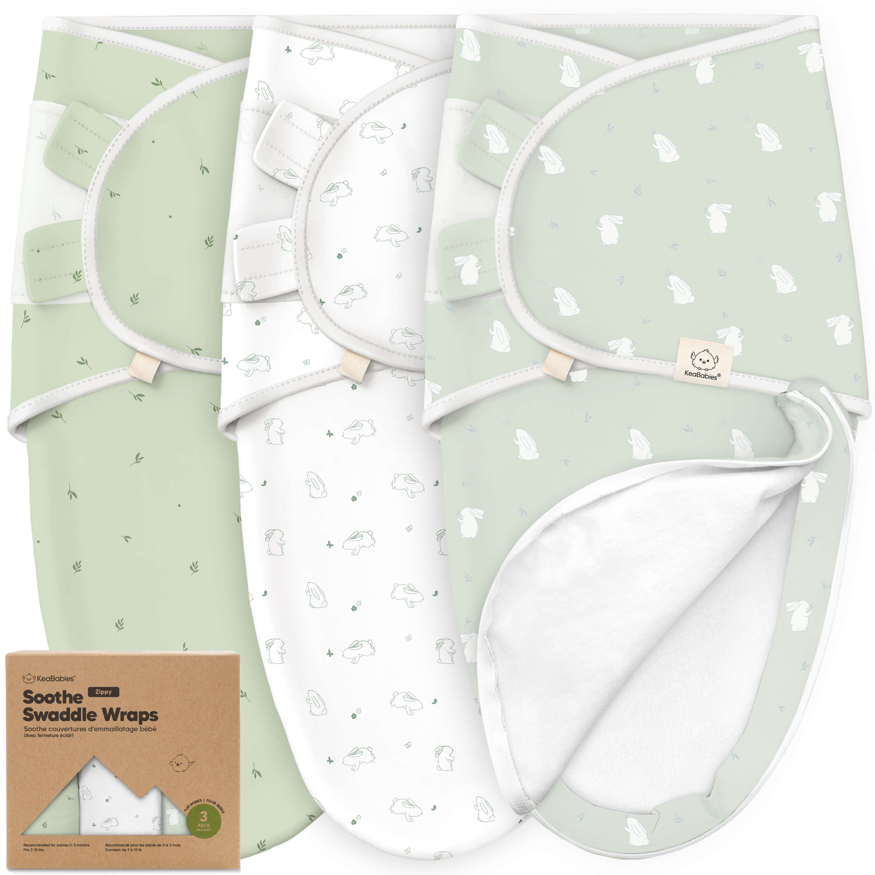 3-Pack Soothe Zippy Swaddle Wrap | Nordstrom