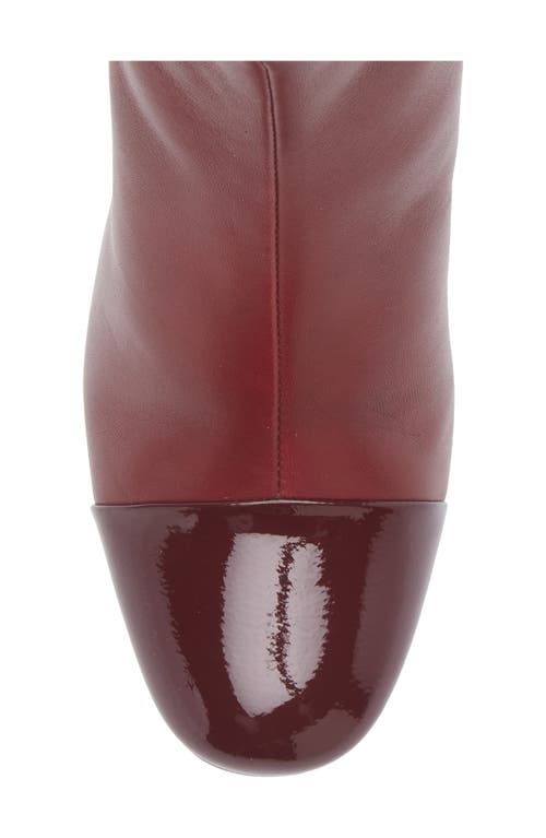 Regarde Le Ciel Mya Block Heel Bootie In Brown