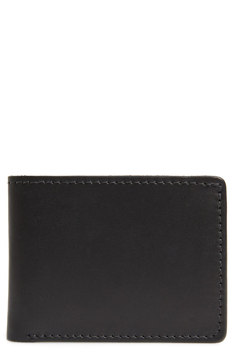 Tanner Goods Utility Leather Bifold Wallet, Main, color,