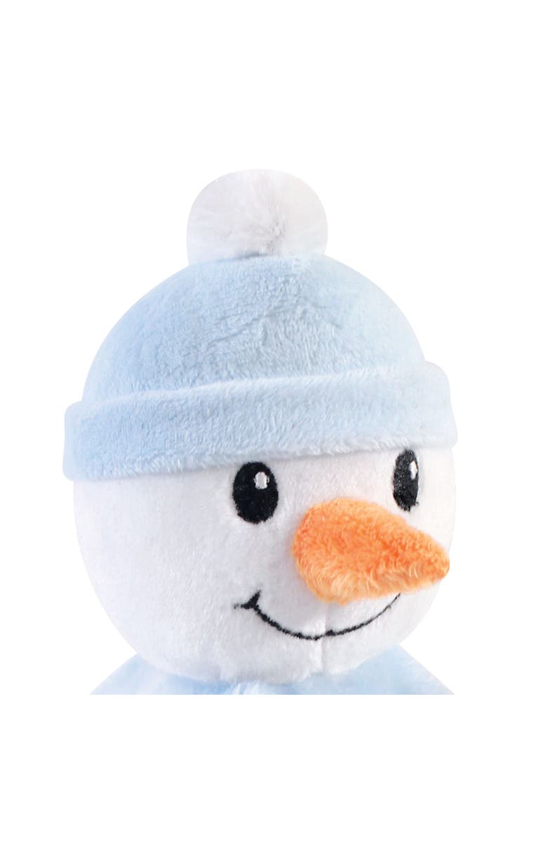 Hudson Baby Universal Comfort Creature Blankie, Alternate, color, Snowman