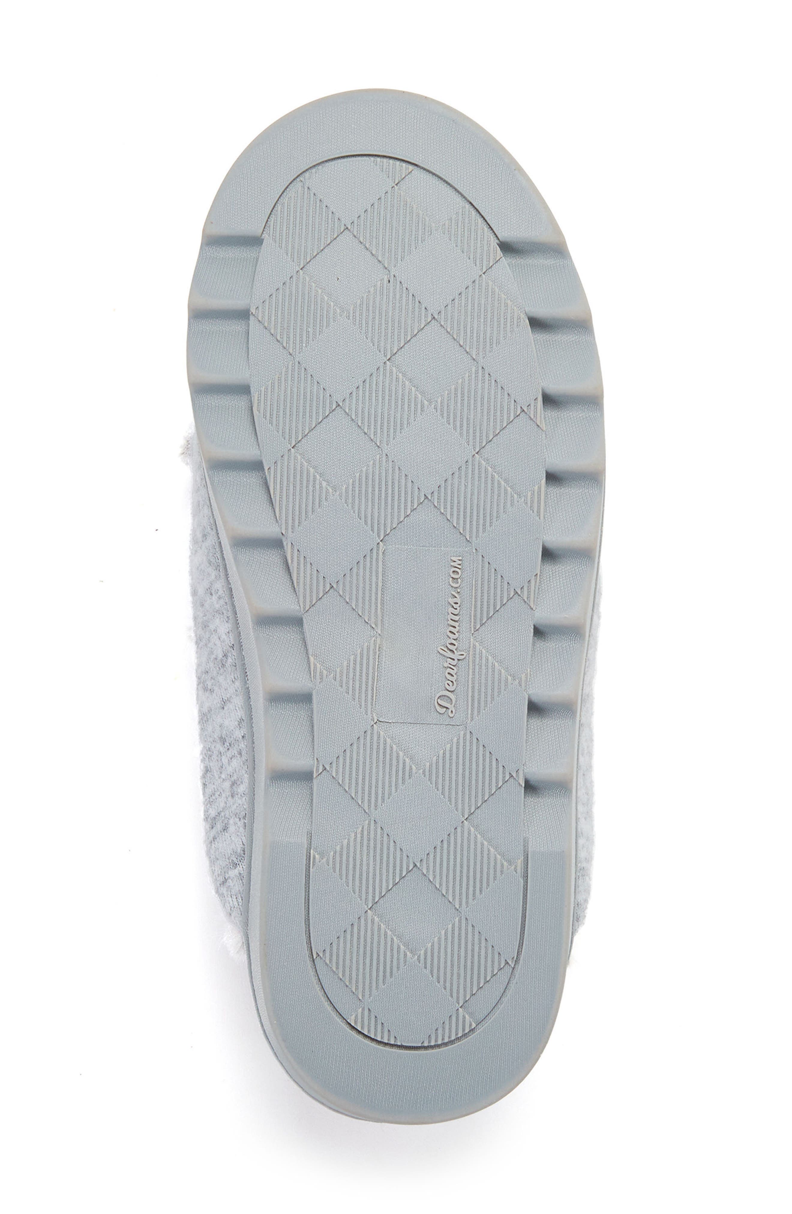 Harlee Knit Scuff Slipper, Alternate, color, LIGHT HEATHER GREY