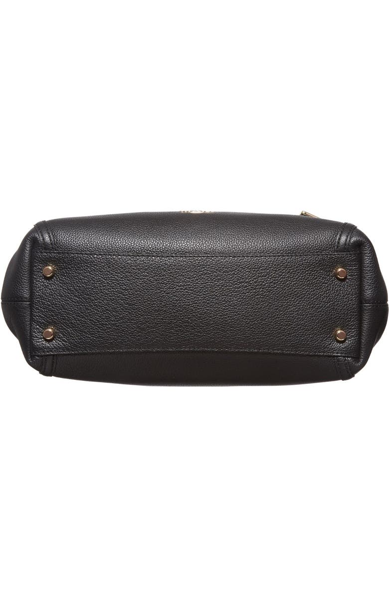 COACH 'Turnlock Edie' Pebbled Leather Shoulder Bag, Alternate, color,