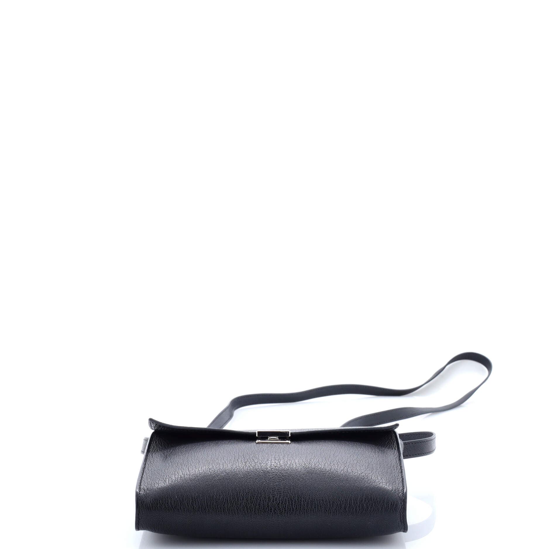 Clic Wallet on Strap Chevre Mysore 16, Alternate, color, Black
