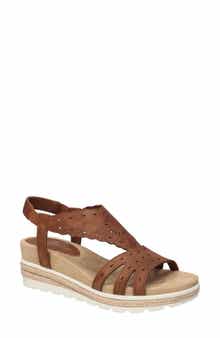 EASY STREET Fran Slingback Wedge Sandal