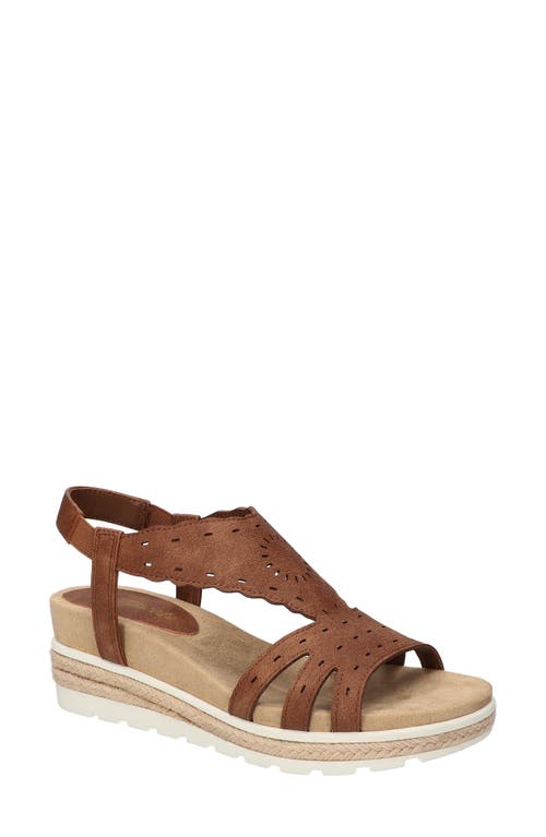 EASY STREET EASY STREET FRAN SLINGBACK WEDGE SANDAL 