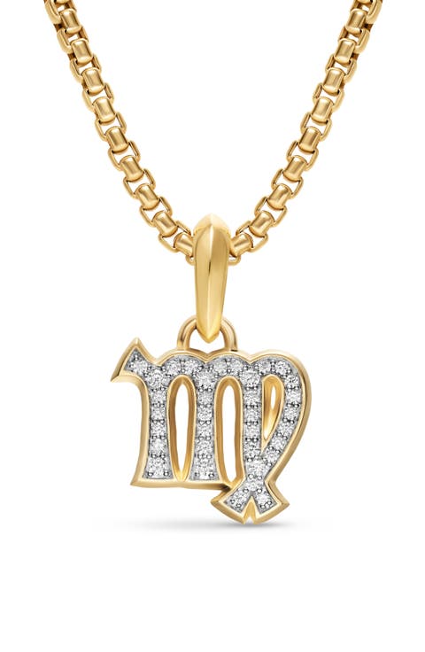 Men's Zodiac Sign Diamond Enhancer
