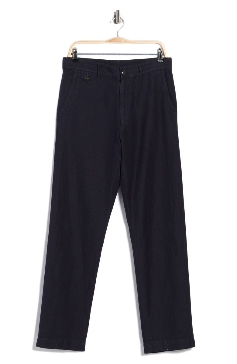 BUCK MASON Capitola Linen & Cotton Carry On Pants, Main, color, 