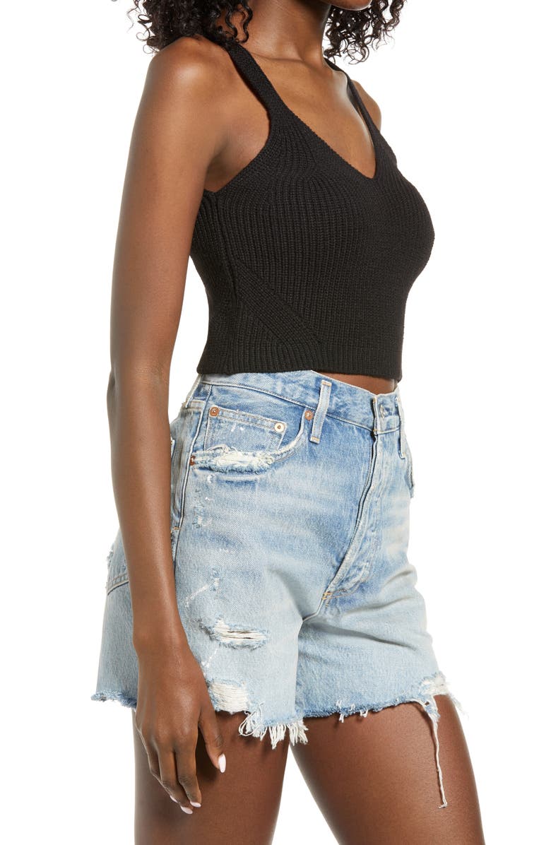 VERO MODA Henja Crop Sweater Tank Top, Alternate, color, 
