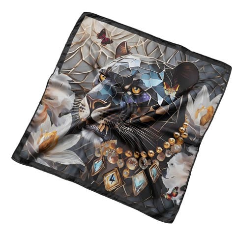 Dusk's Crystal Guardian Extra Large Silk Scarf