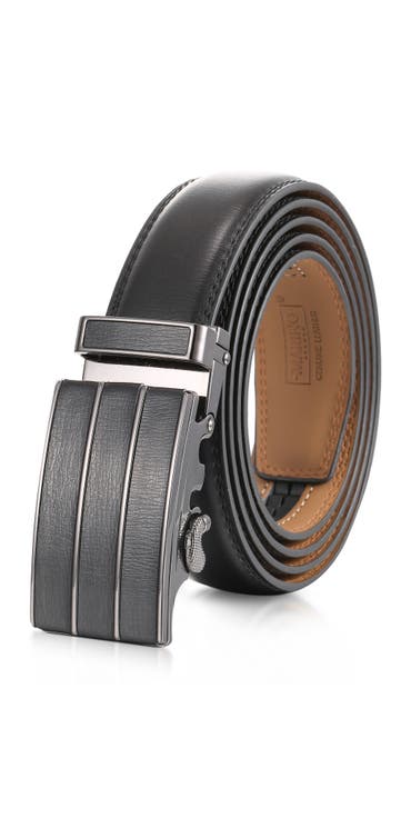 Signature Leather Ratchet Belt