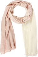 SAACHI Two-Tone Cashmere & Silk Scarf