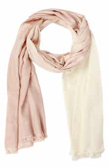 SAACHI Two-Tone Cashmere & Silk Scarf