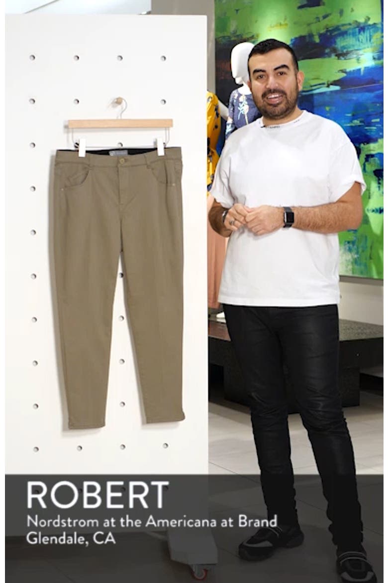 'Ab'Solution High Waist Ankle Skinny Pants video