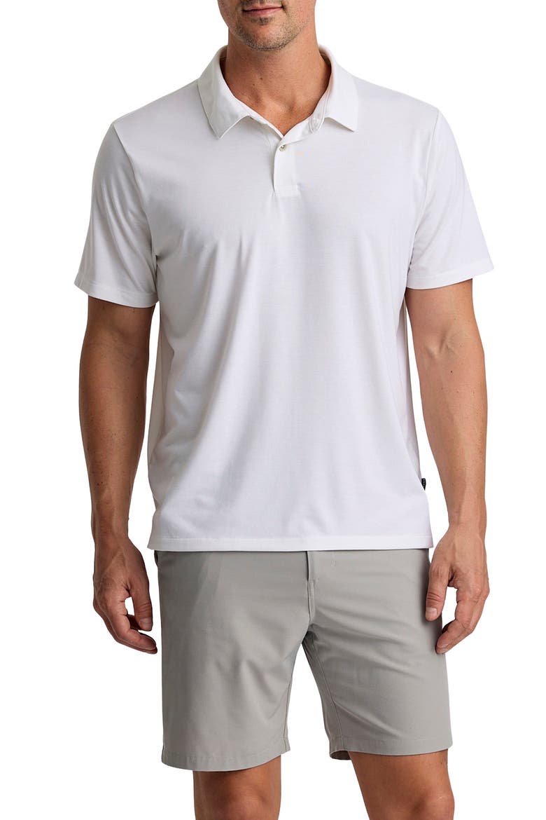 Elevate Polo, Main, color, BRIGHT WHITE