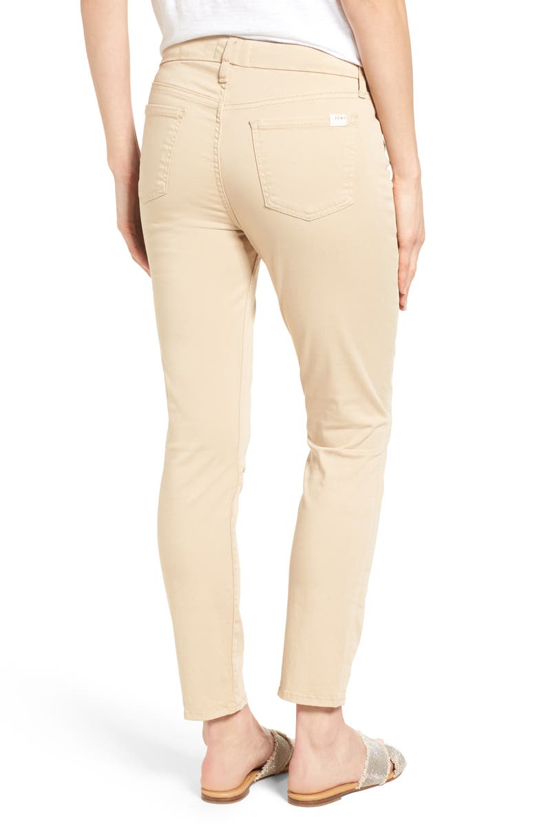 JEN7 by 7 For All Mankind Colored Stretch Ankle Skinny Jeans, Alternate, color,