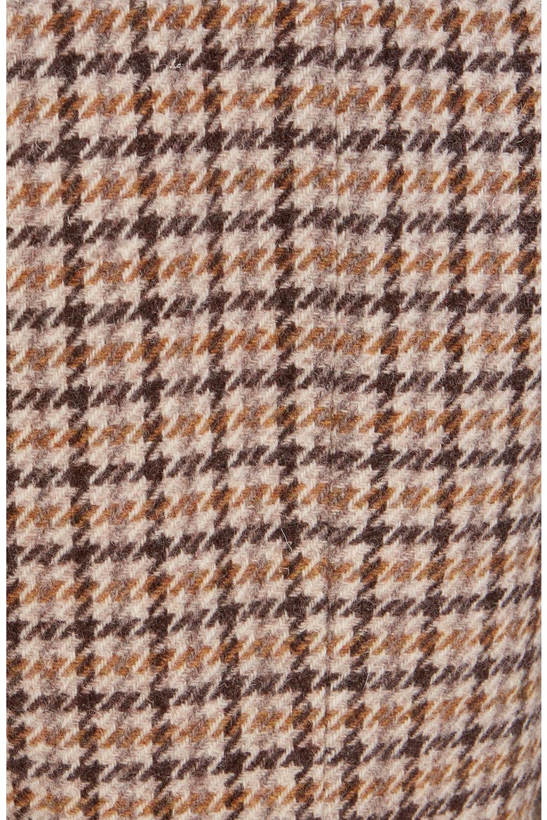 Kerstin Plaid Wool Blazer, Alternate, color, BEIGE