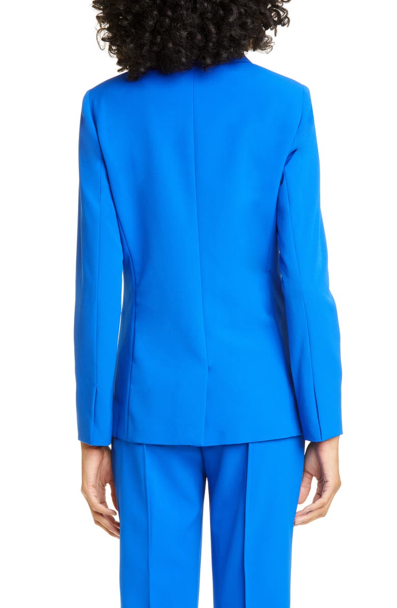 Ted Baker London Ariee Longline Single Breasted Blazer, Alternate, color, 