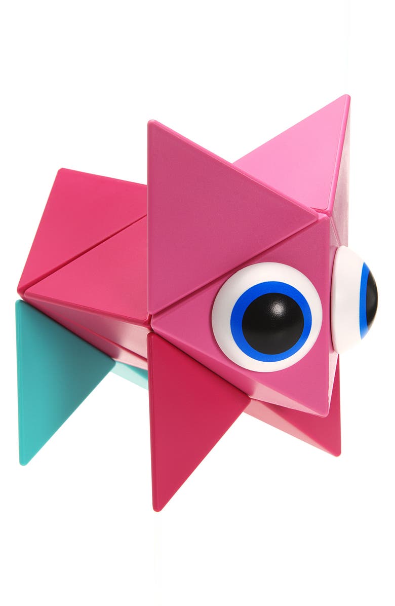 TRIDO Kids' Flamingo Small 12-Piece Magnetic Construction Kit, Alternate, color, 