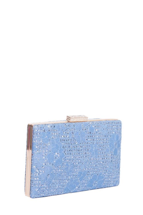 Lauren Lorraine Dandy Clutch In Blue