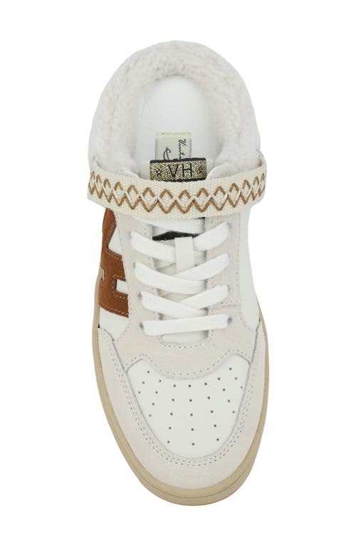 Vintage Havana Baller Faux-fur Lined Sneaker Mule In White
