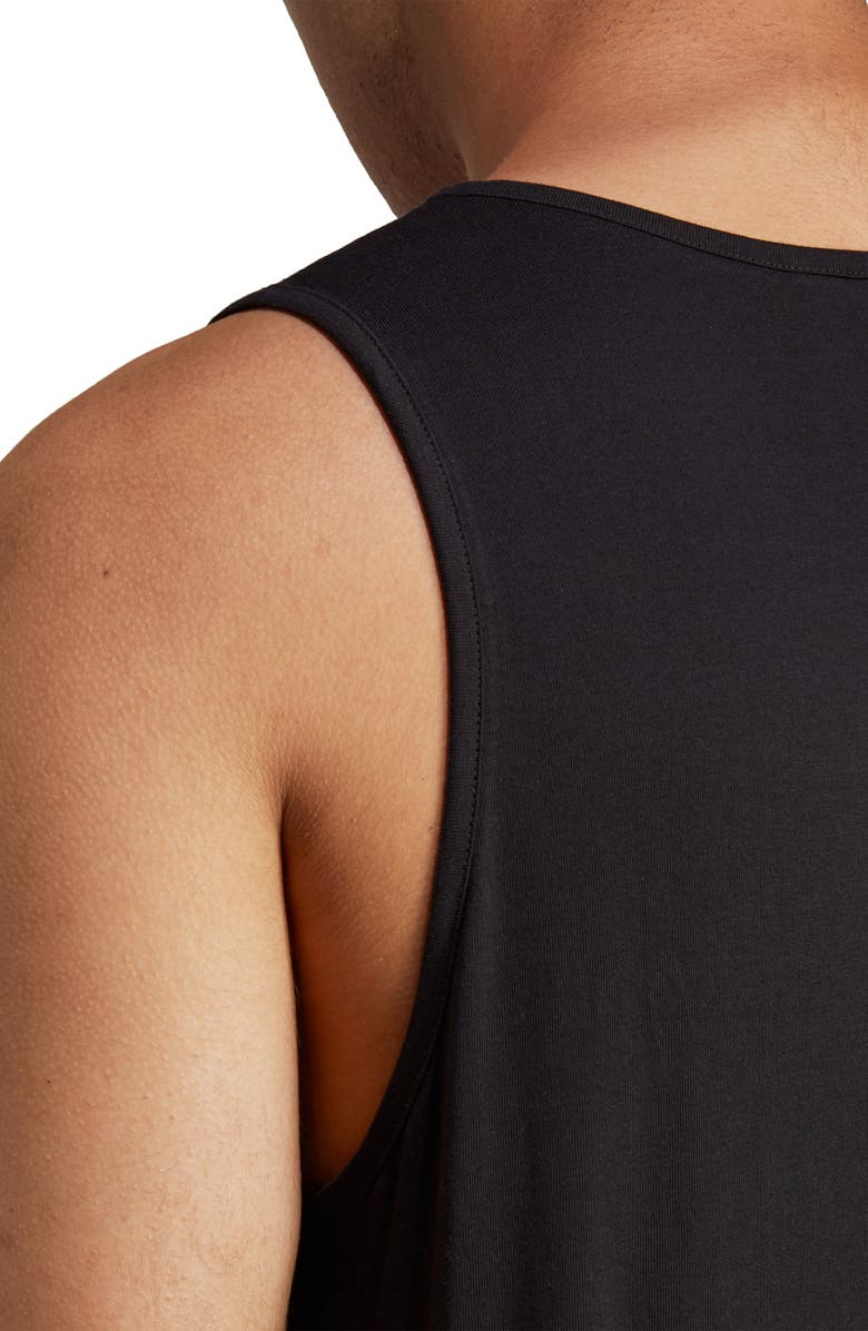 adidas Lifestyle Trefoil Cotton Tank, Alternate, color,