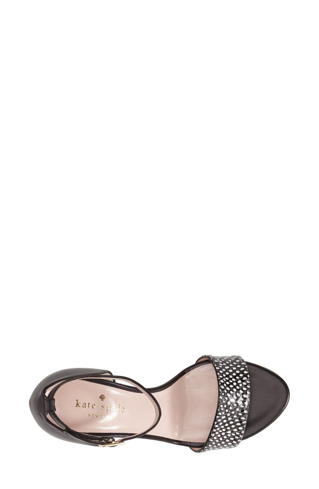 Kate Spade New York 'amanda' wedge sandal, Alternate, color, 