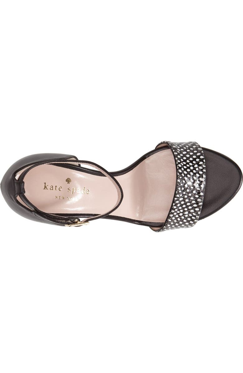 Kate Spade New York 'amanda' wedge sandal, Alternate, color,