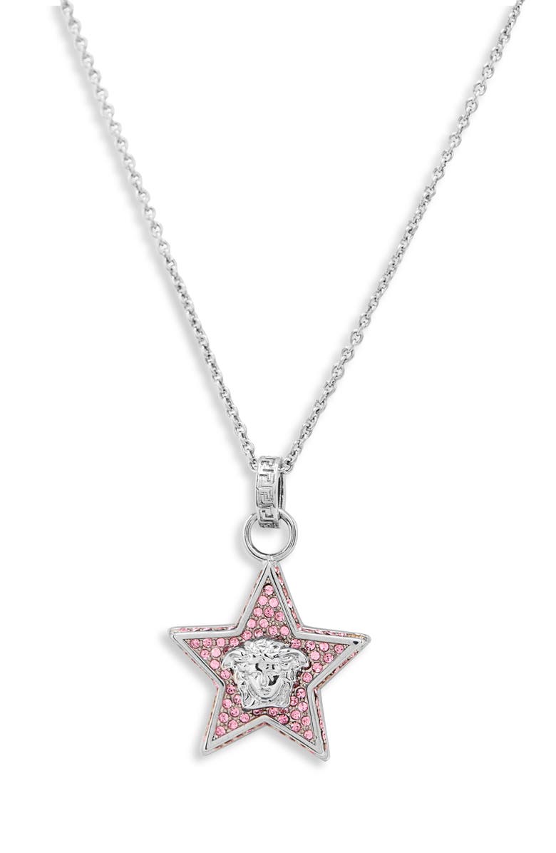 Versace Star Pendant Necklace, Alternate, color, 
