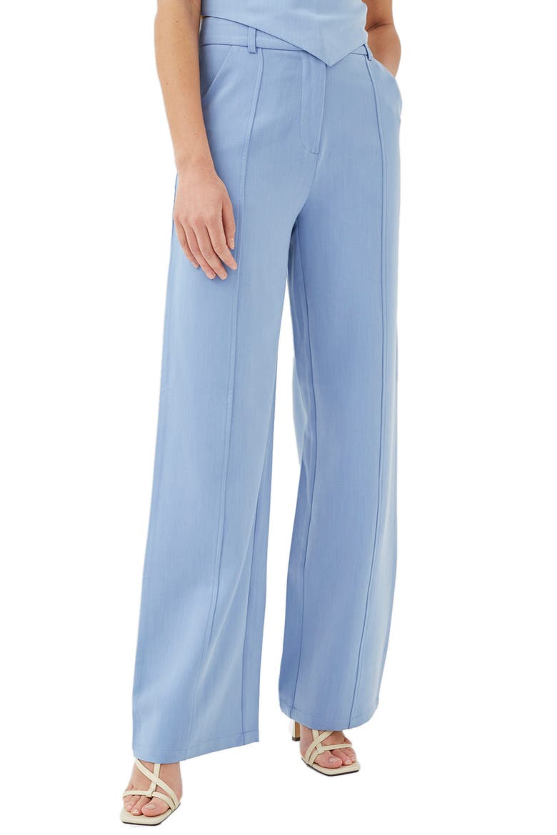 Adelaide High Waist Pants, Main, color, BLUE
