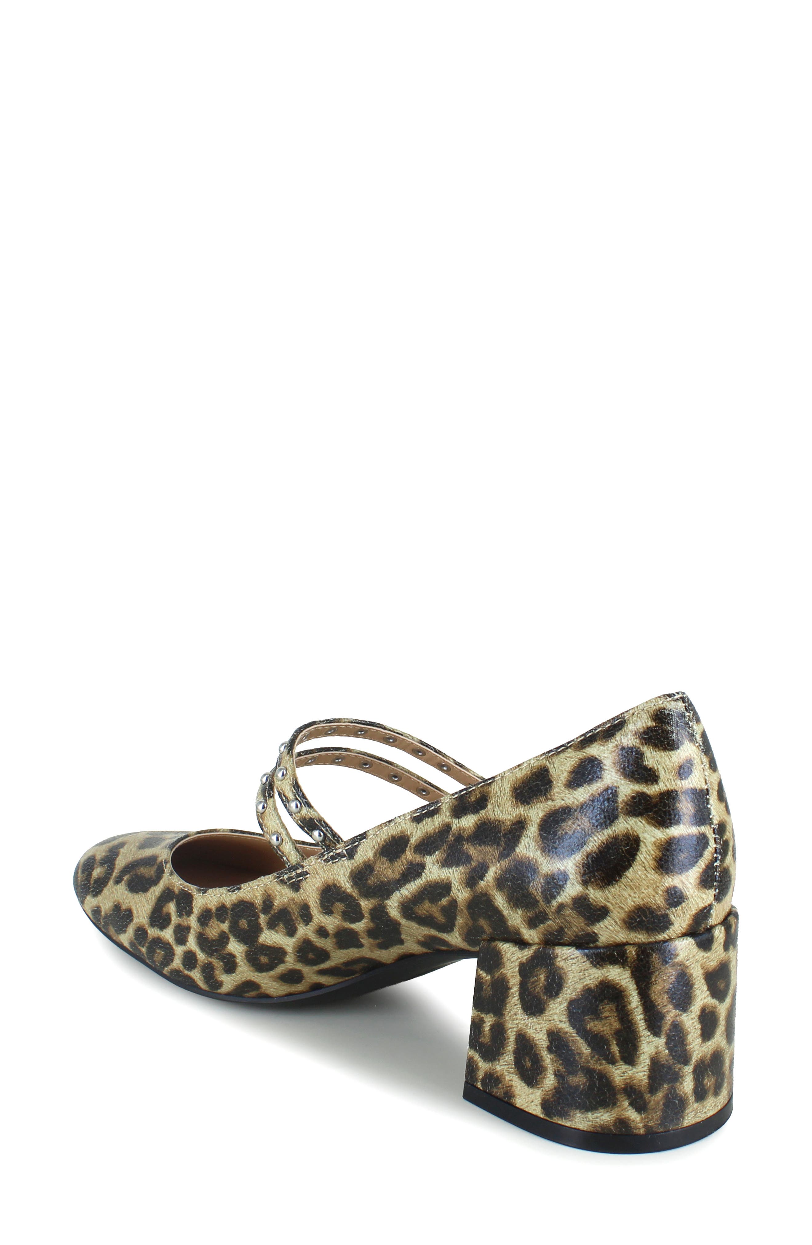 Reaction Kenneth Cole Leeann Mary Jane Pump, Alternate, color, Leopard Patent