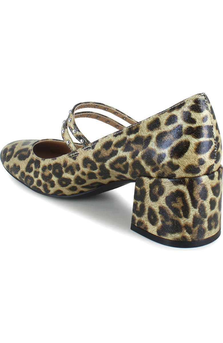 Reaction Kenneth Cole Leeann Mary Jane Pump, Alternate, color, Leopard Patent
