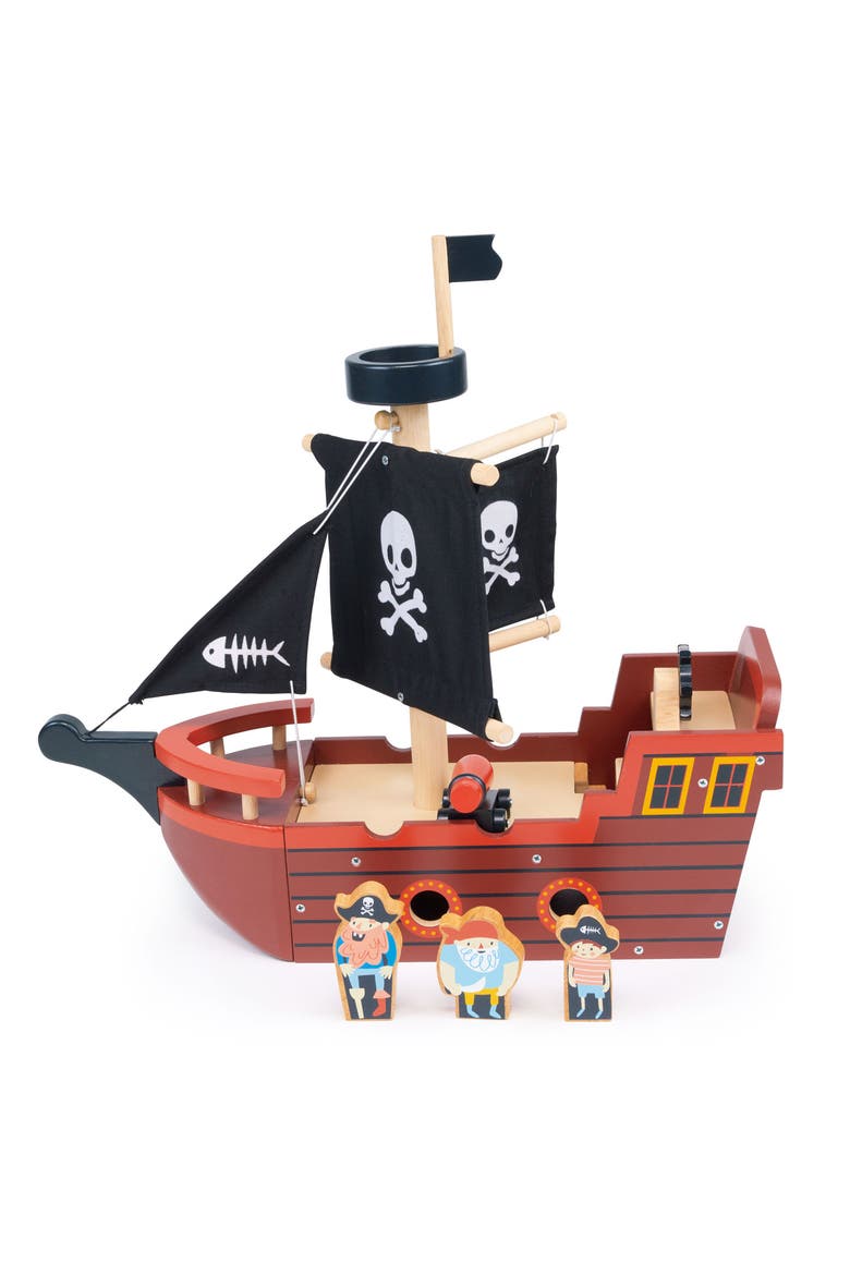 Fishbones Pirate Ship, Alternate, color, Multi-color
