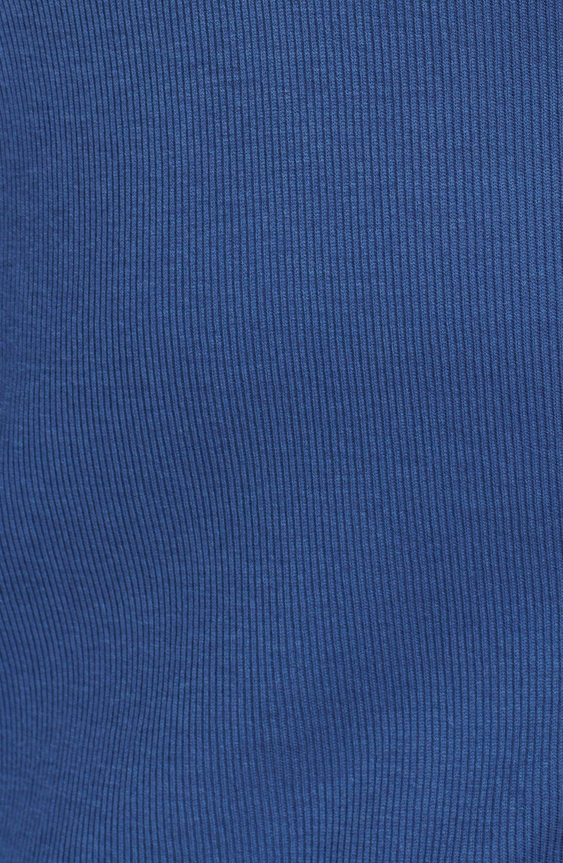 Ralph Lauren Black Label Trim Fit Ribbed Henley (Men) | Nordstrom
