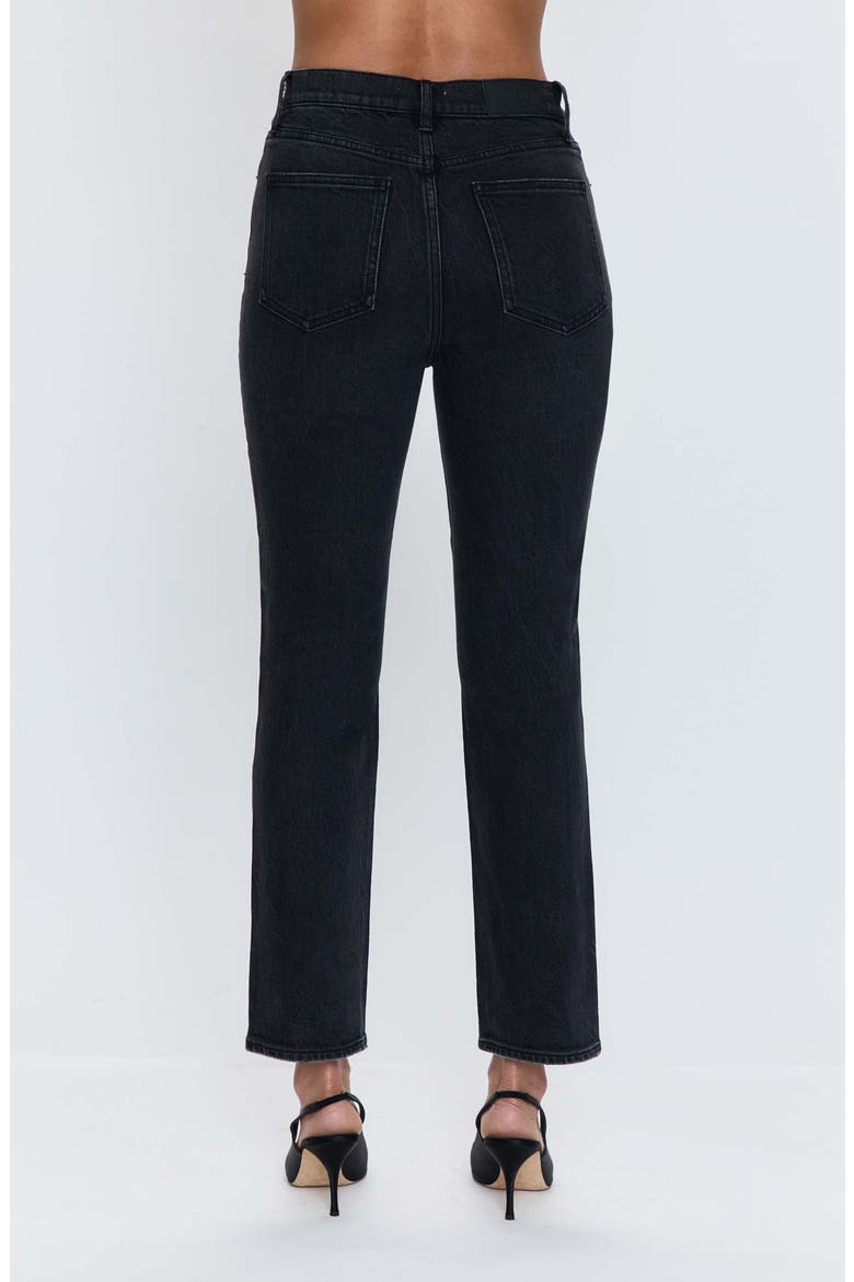 Bri High Waist Ankle Straight Leg Jeans, Alternate, color, OVERCAST