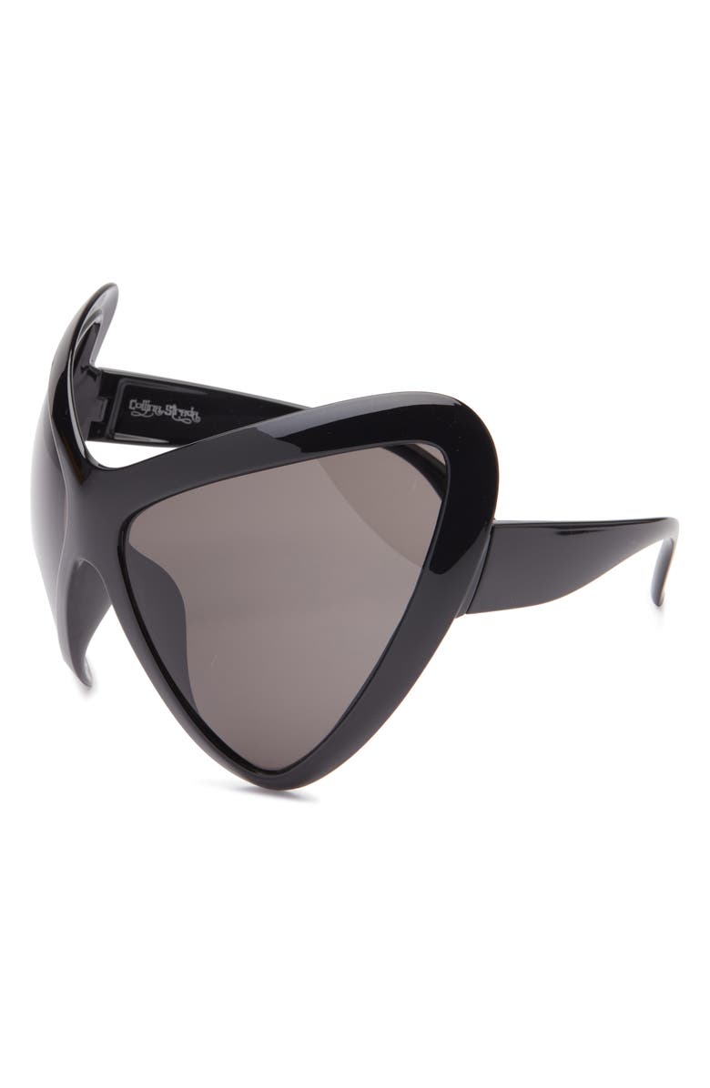 Collina Strada Mariposa Oversize Mask Sunglasses, Alternate, color, 