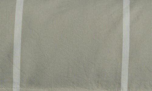 Parachute Resort Stripe Organic Cotton Bath Mat In Gray