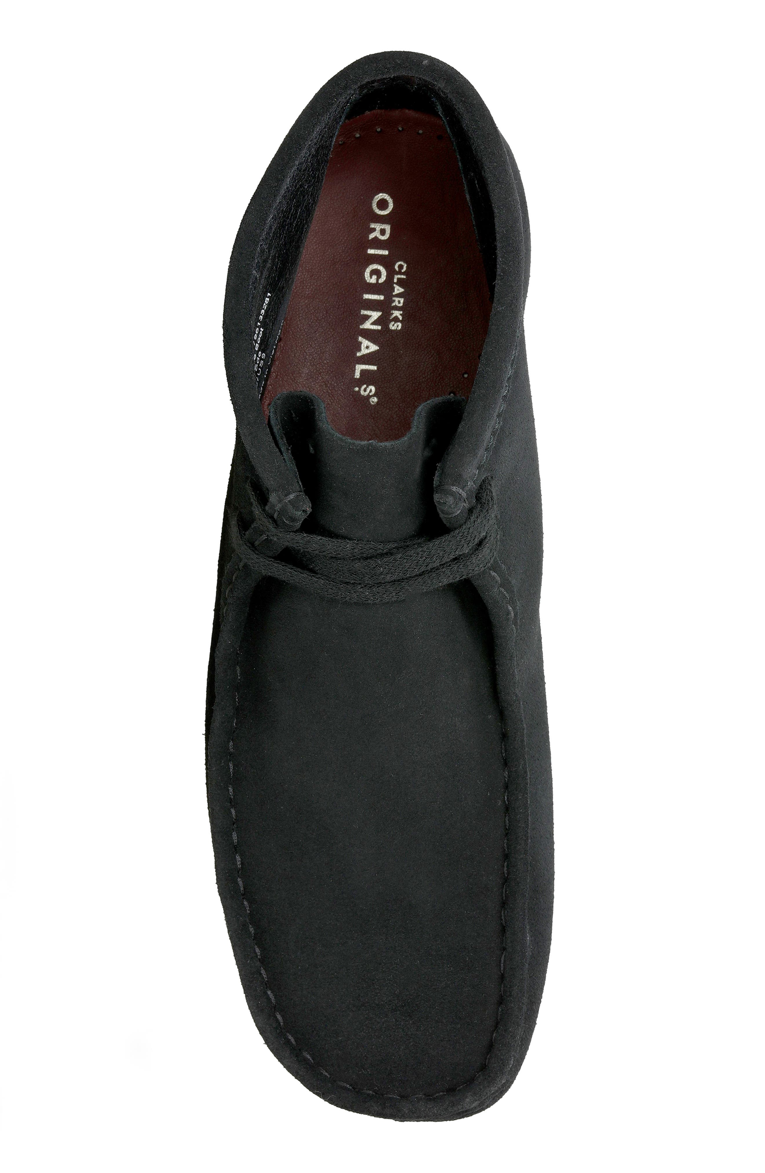 Wallabee Chukka Boot, Alternate, color, BLACK SDE