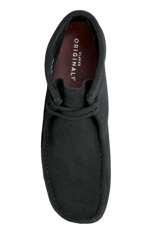 Clarksr Wallabee Chukka Boot In Black