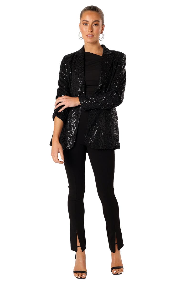 Petal & Pup Sawyer Sequin Blazer, Alternate, color,