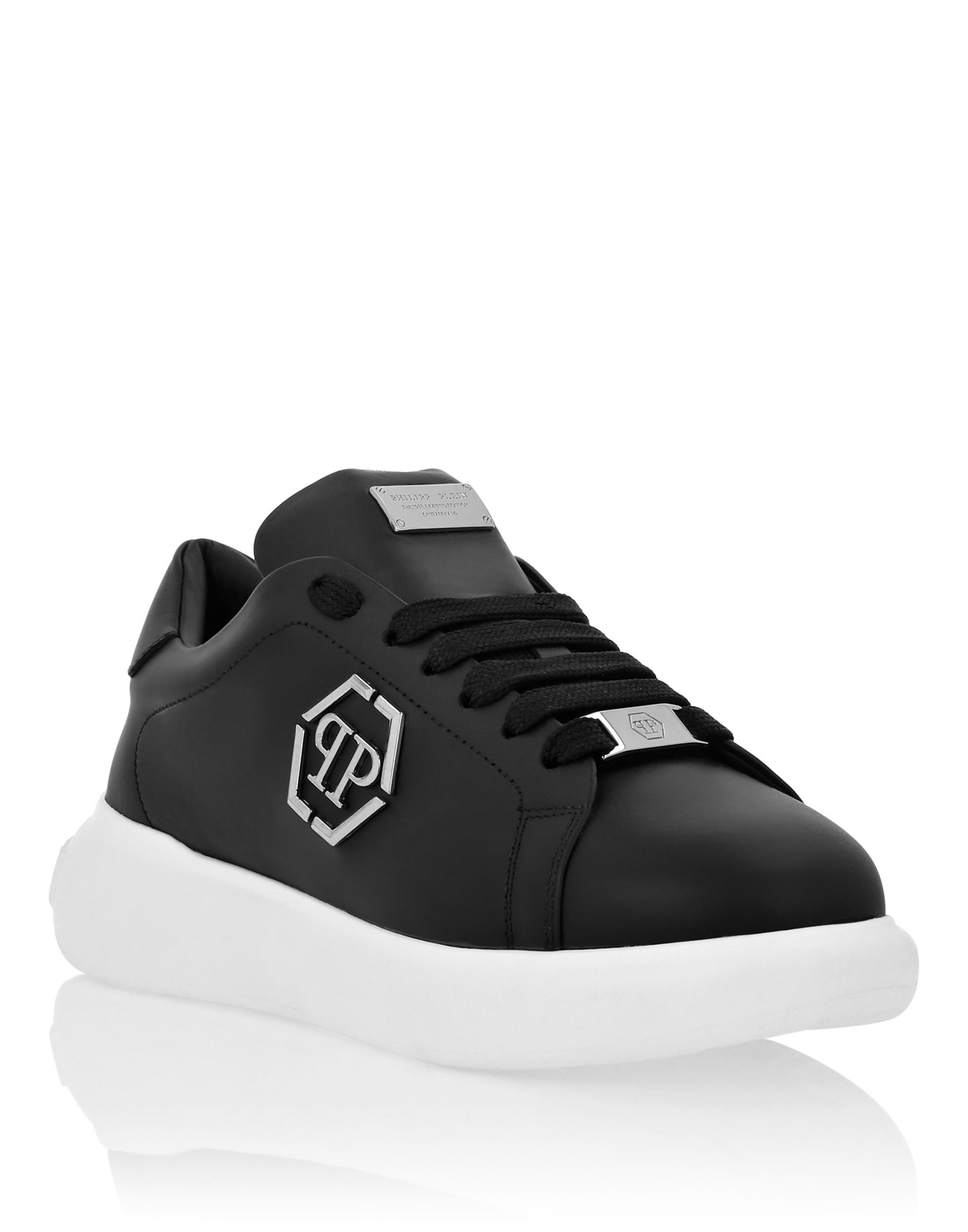 Low-Top Sneakers Hexagon Unisex, Main, color, black